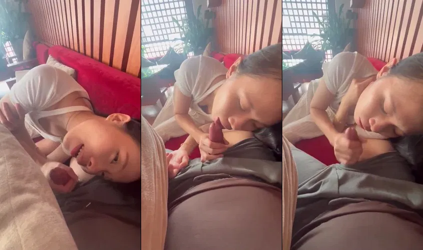 phim sex ameii Ở quán cafe mà em bú mút như ở nhà vậy